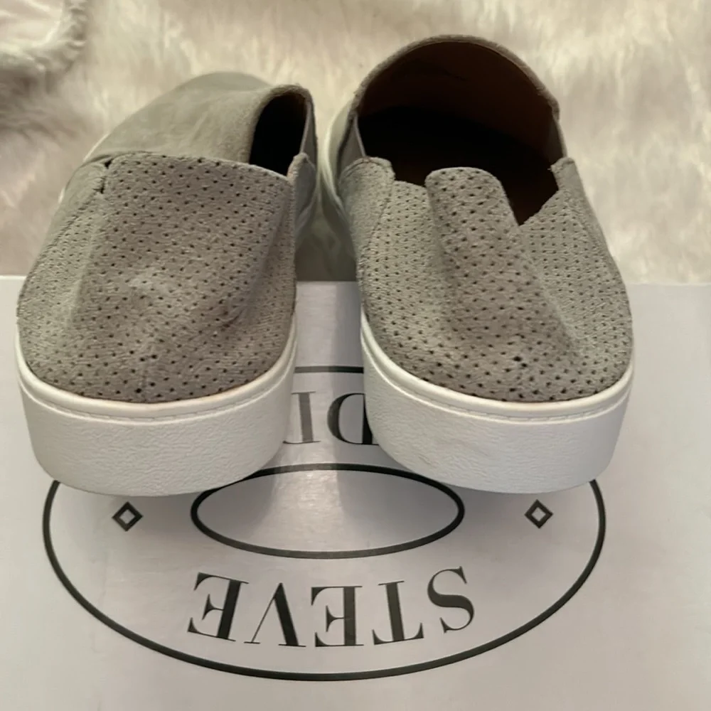 Steve Madden Gray Slip-On Sneakers